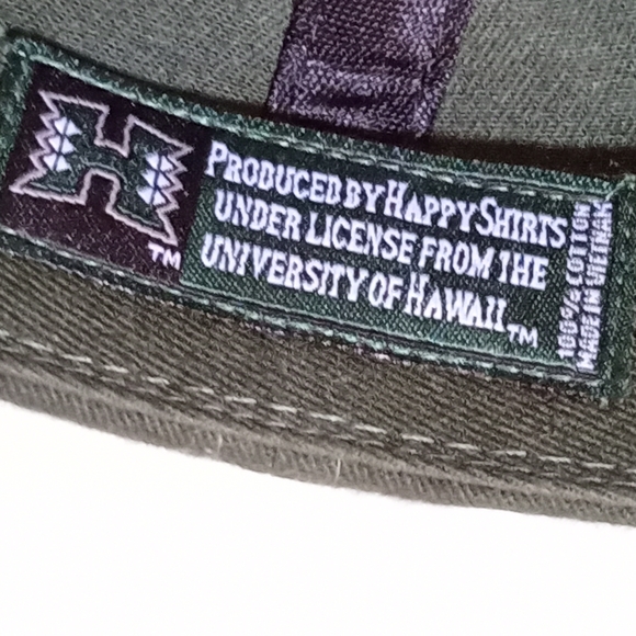 Hawaii Rainbows Strapback Hat Cap - Picture 5 of 5